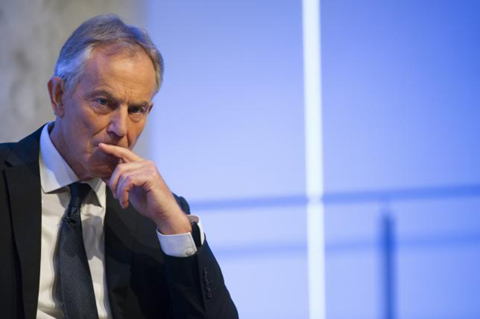 Britain`s Blair says 2003 Iraq invasion played role in Islamic State rise