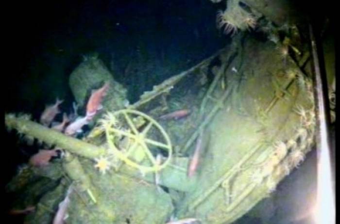 Découverte d'un sous-marin disparu en 1914