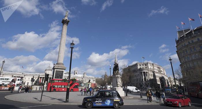 Trafalgar Square in London evakuiert