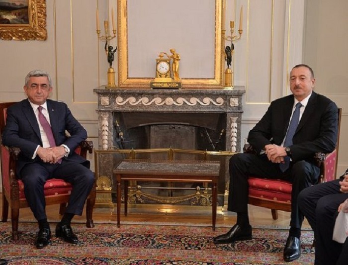 Präsident Aserbaidschans verlangte von Sargsyan die Freilassung von Geiseln