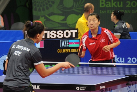 Baku-2015: first results of table tennis competition announced