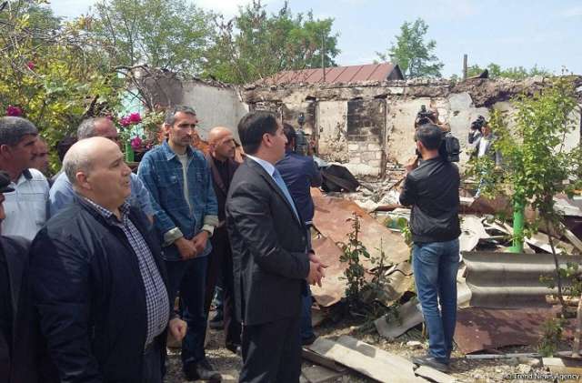 Diplomats visit Azerbaijan