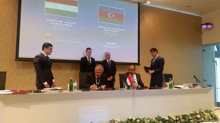 Azerbaijan, Hungary sign 4 documents