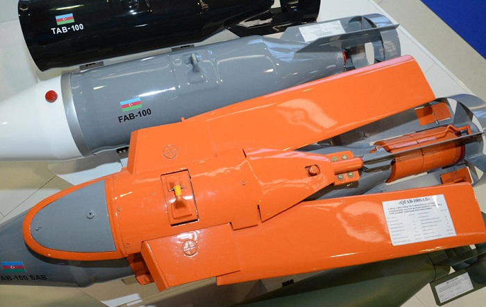 Azerbaijan demonstrates winged air bombs at ADEX 2016