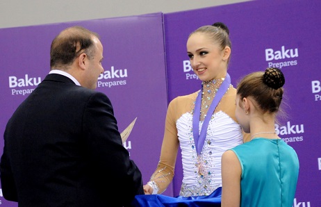 Azerbaijani gymnast wins bronze at championship in Baku 