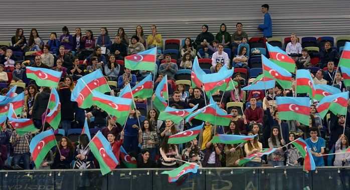 Opening ceremony of FIG World Challenge Cup in Artistic Gymnastics held in Baku