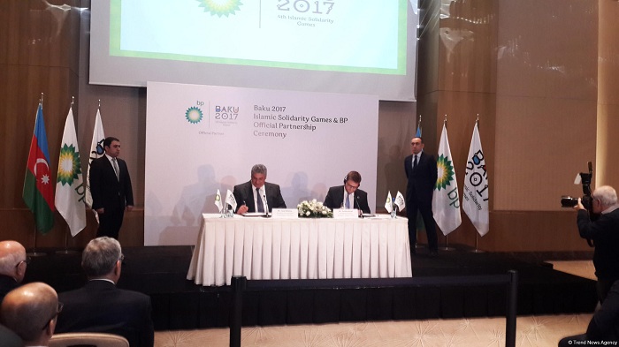 BP becomes partner of Baku 2017 Islamic Solidarity Games