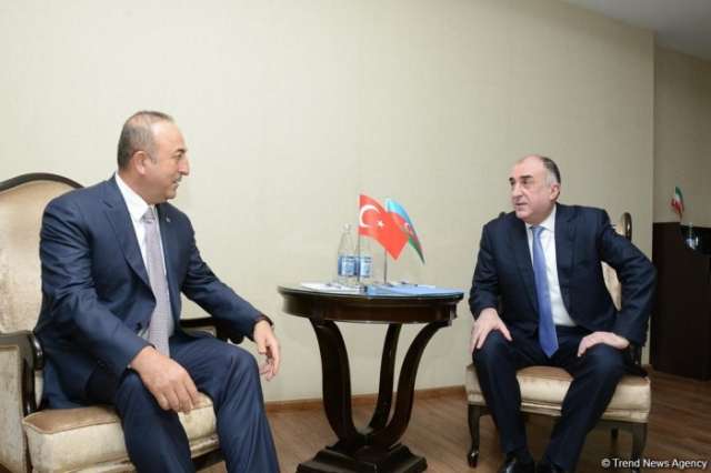 Azerbaijani FM meets Turkish counterpart
