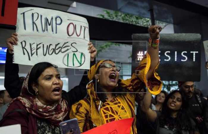 La Justicia de EEUU convierte en indefinido el bloqueo al veto migratorio de Trump