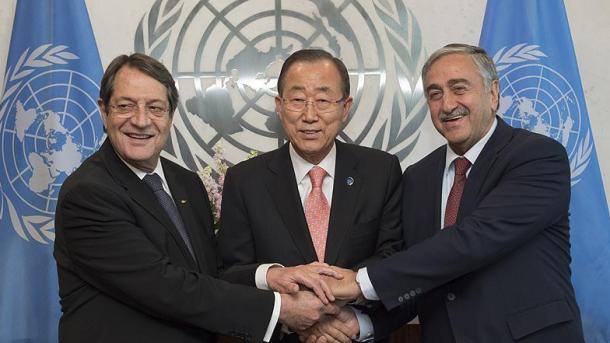 Ponen sobre el tapete la cuestión chipriota en la cumbre tripartita efectuada en la ONU
