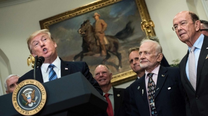 President Trump relaunches the National Space Council