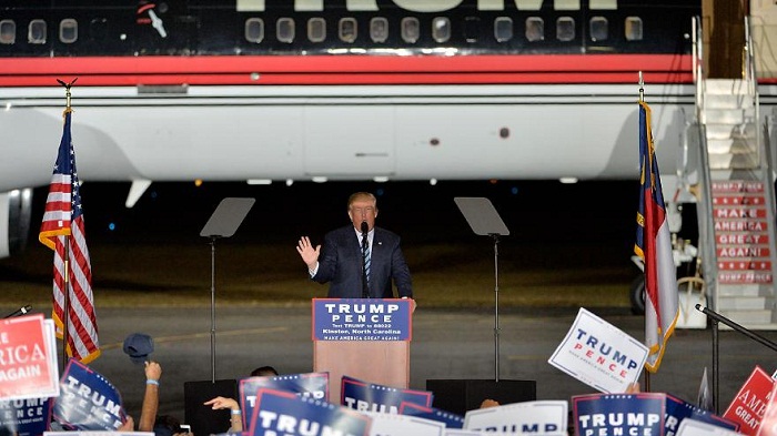 Trump à dépensé 100 millions de dollars de sa fortune personnelle dans la campagne