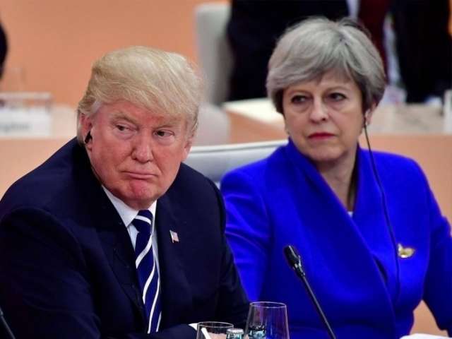 Donald Trump to meet Theresa May next week at Davos