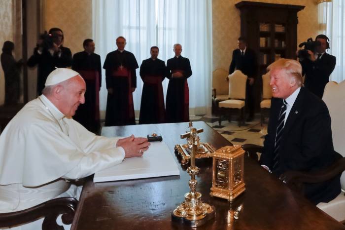 Privataudienz: Potus Trump besucht Pontifex Franziskus