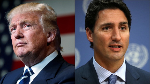 Trump accueille Justin Trudeau à la Maison Blanche