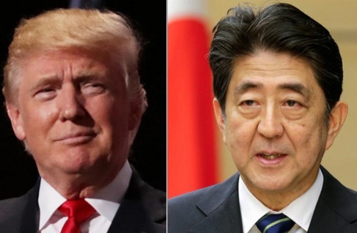 President Trump, Japan’s prime minister Abe hold joint news conference    