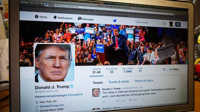 Trampın “Twitter” hesabını Bəxtiyar bağlayıbmış