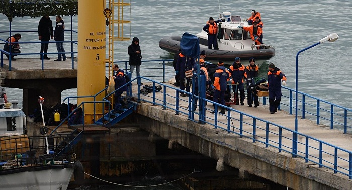 Crash du Tu-154: les corps de la majorité des victimes pourraient rester dans l`avion