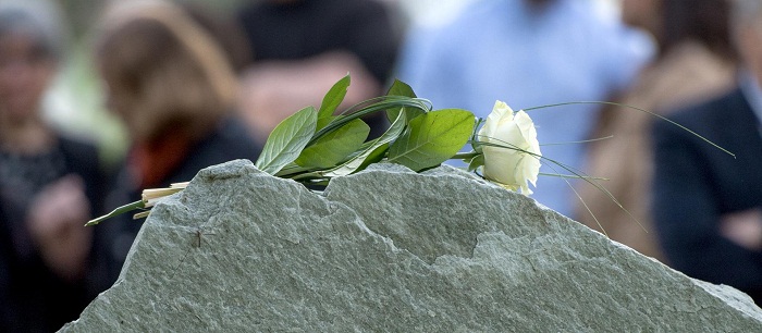 Gedenkstein für Tugce an der Uni Gießen