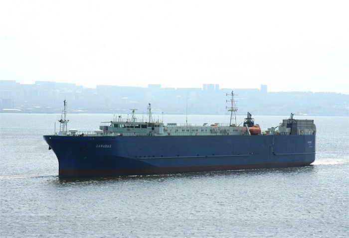 31 Waggons ukrainischen Zugs werden heute von Baku nach Turkmenbaschi geschickt