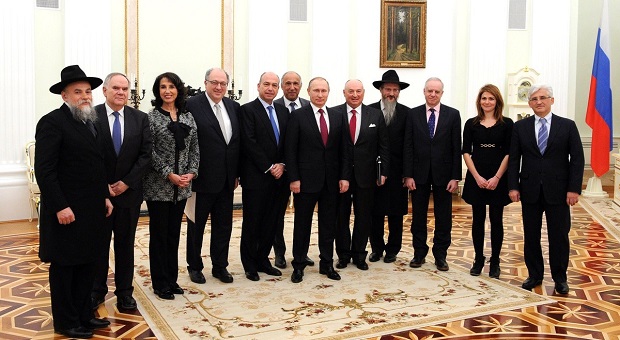 Congrès juif européen a rencontré le président russe Vladimir Poutine