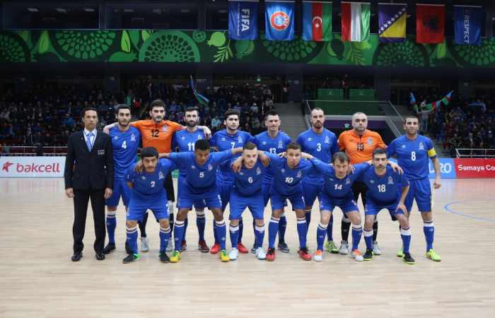 Azerbaijan into finals of UEFA Futsal EURO 2018