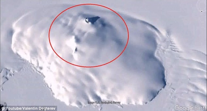 Russian UFO hunter claims satellite pictures show alien spaceship - VIDEO