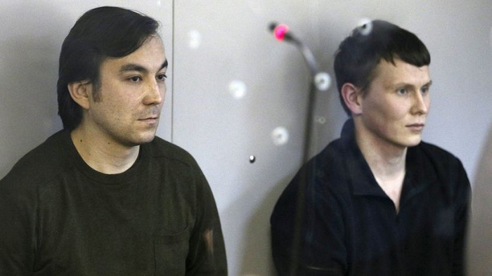 Lange Haftstrafen für russische Soldaten