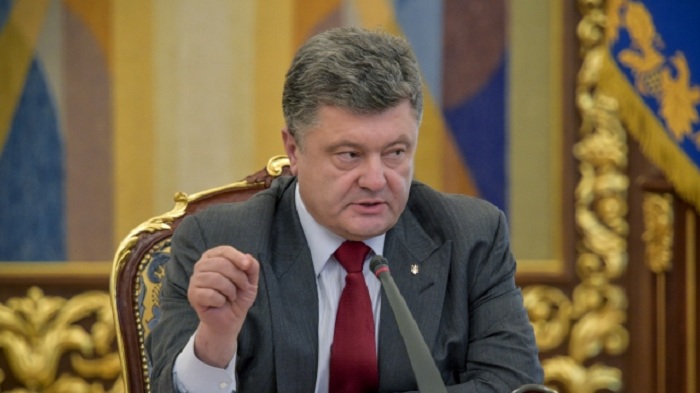 Poroşenko Rusiya ilə danışıqların şərtini açıqladı
