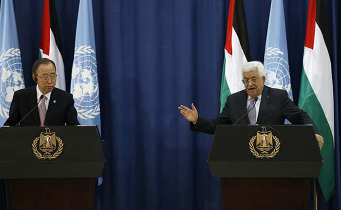 UN Chief urges end to violence as he meets Mahmud Abbas