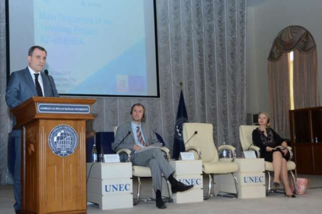 Discussion of EU Twinning Project held at UNEC
