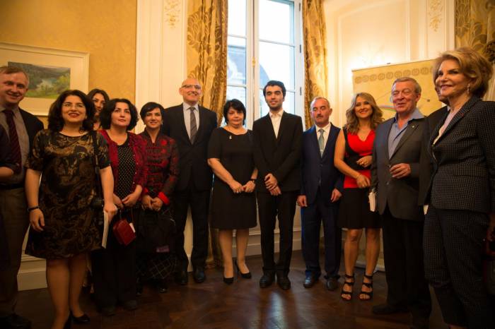 Une soirée littéraire en hommage de Vaguif Samadoglu s'est tenue à Paris - PHOTOS