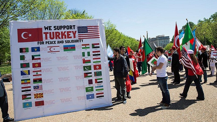 March in support for Turkey against Armenia`s allegations on 1915 events held in US - PHOTOS