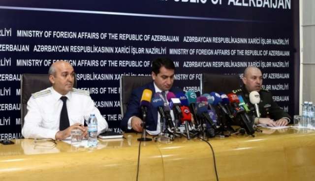 'Armenia, as always, shells civilians, there is no headquarters or firing positions in Alkhanli' 