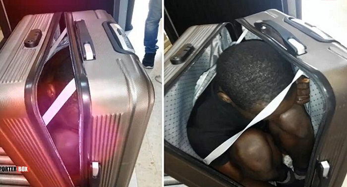 Elle tente de traverser la frontière en cachant un migrant dans une valise