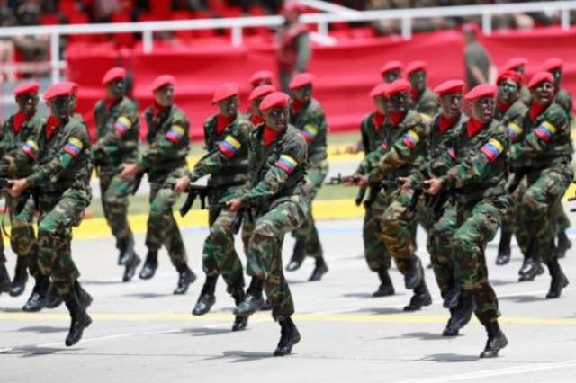 At least 123 Venezuelan soldiers detained since protests - documents