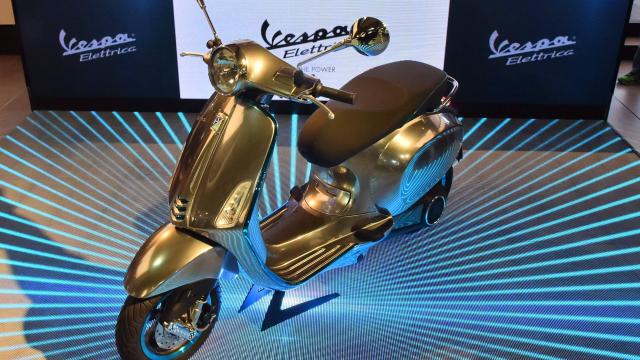 Vespa. Le mythique scooter va exister en version électrique