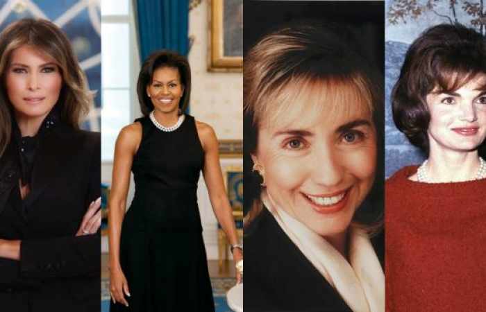 Le portrait des "First Lady" américaines au fil du temps - VIDEO