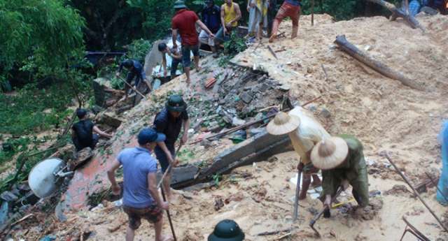 At least two killed, seven injured in landslide in Vietnam