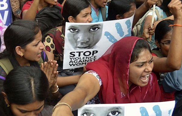 Manifestations de femmes en Inde