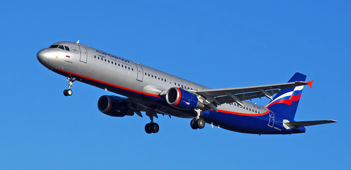 Aeroflot jet veers off runway while landing at country`s westernmost airport