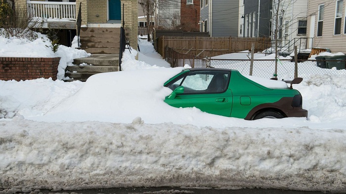 Washington toujours en partie paralysée par la neige