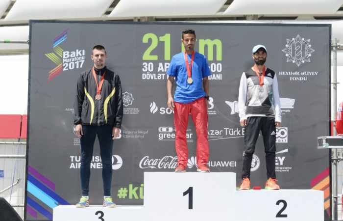 Winners of Baku Marathon 2017 awarded 
