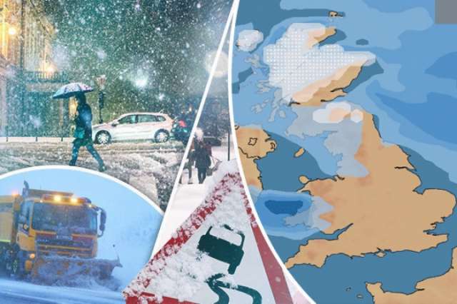 Early winter ‘CURSE’ to plunge Britain into -10C freeze