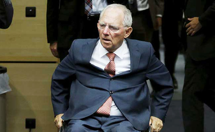 Refugee crisis shows reality of globalisation, says Wolfgang Schaeuble