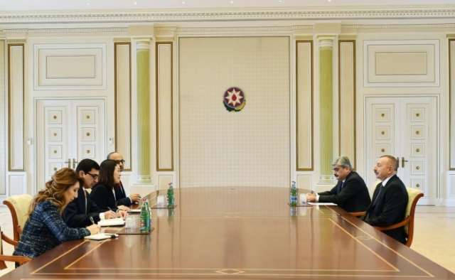 President Aliyev receives World Bank delegation