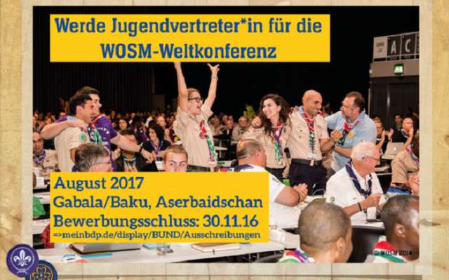 Die WOSM-Weltkonferenz und das WOSM-Jugendforum in Aserbaidschan 