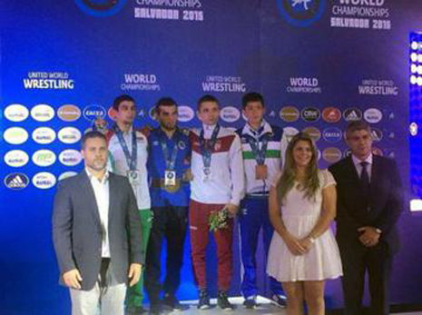 Azerbaijani wrestlers win 3 medals in Brazil