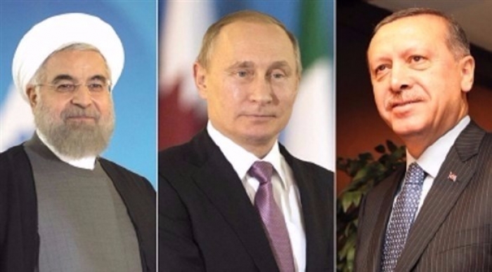 بوتين وأردوغان وروحاني يجتمعون في سوتشي لبحث جهود السلام بسوريا
