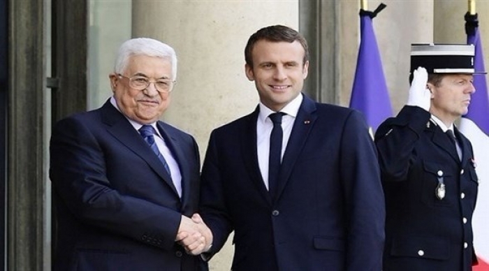 عباس يعقد جلسة مباحثات مع ماكرون في باريس بشأن القدس